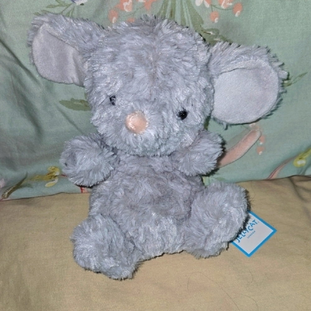 Jellycat Yummy Mouse With Blue Dust Bag